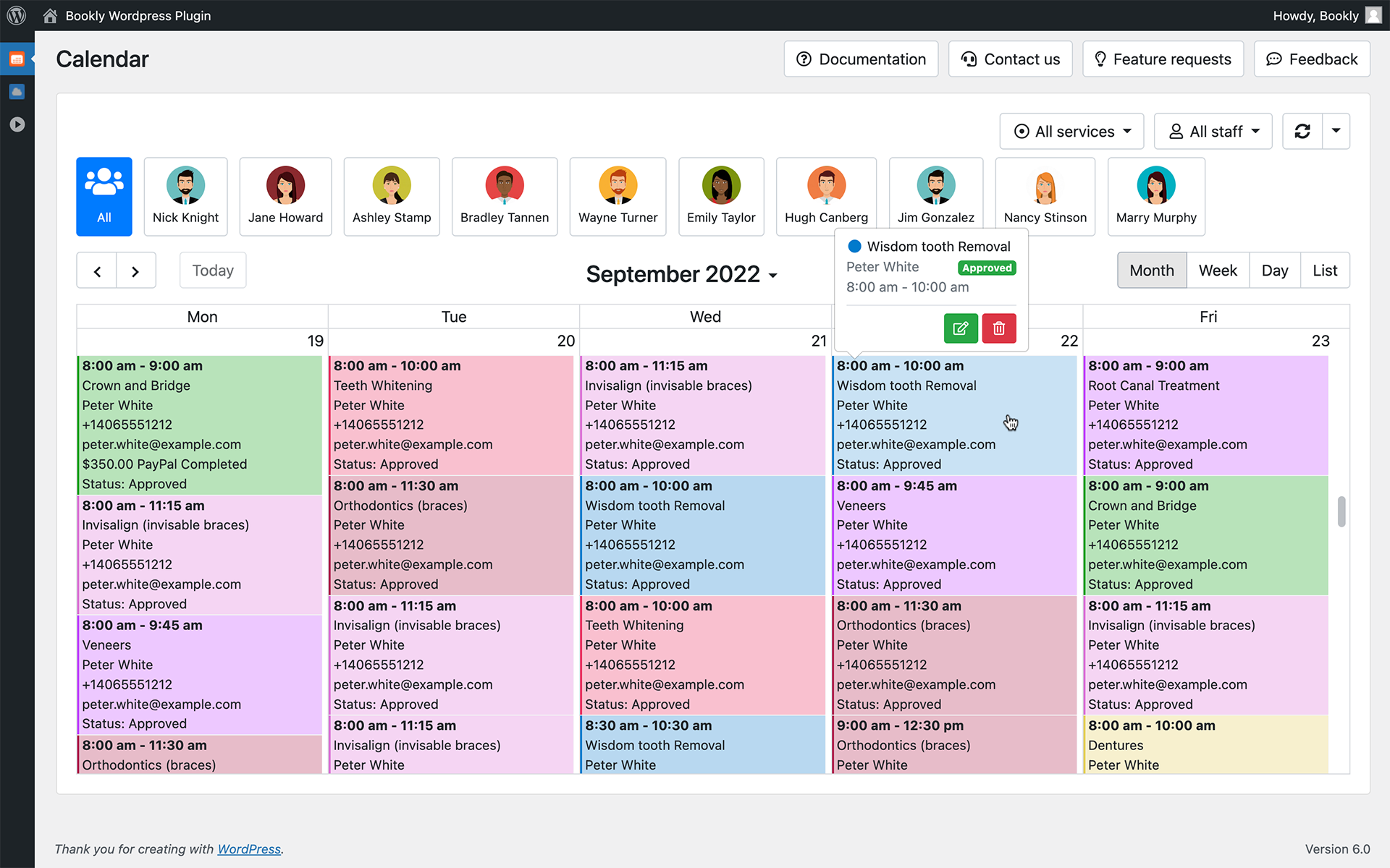 Flexible scheduling