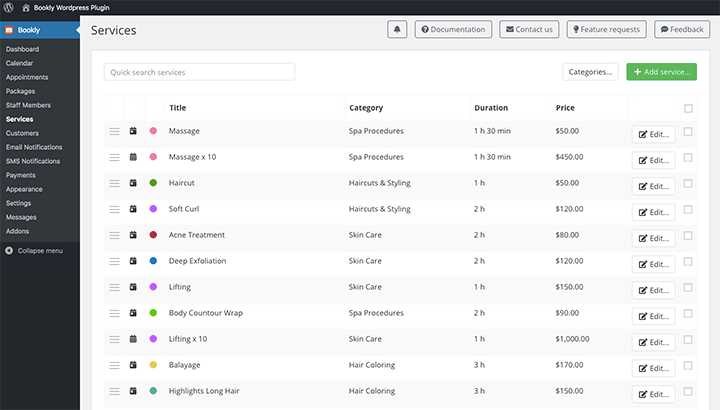 How the Bookly plugin works